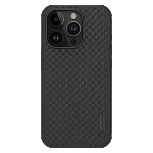 Nillkin Super Frosted Shield Pro Mágneses tok iPhone 15 Pro-hoz - fekete