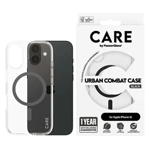 CARE by PanzerGlass Flagship tok iPhone 16 6.1