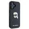 Karl Lagerfeld Monogram Karl Head Pin iPhone 16 tok - Fekete - 2. kép