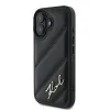 Karl Lagerfeld Steppelt Signature iPhone 16 tok - Fekete - 0. kép