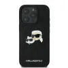 Karl Lagerfeld Monogram Karl & Choupette Head Pin tok iPhone 16 Pro Max - Fekete - 1. kép