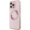 Guess IML Flowers Wreath MagSafe iPhone 16 Pro Max tok - Pink - 0. kép