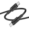 Borofone BX111 Feliz kábel - Type C to Type C - 60W 3A 1 méter fehér - 1. kép
