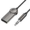 Borofone Audio Bluetooth Receiver AUX BC58 Gamble szürke - 1. kép