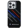 Eredeti BMW Motorsport IML Random Stripe BMHCP16X23HTRAK tok iPhone 16 Pro Max fekete - 1. kép