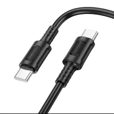 Borofone Kábel BX111 Feliz - Type C to Type C - 60W 3A 1 méter fekete