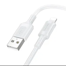 Borofone BX111 Feliz - USB Type-C kábel - 3A 1 méter fehér