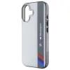 BMW Motorsport IML Vertical Stripe BMHCP16S23HTFEG eredeti tok iPhone 16-hoz szürke - 4. kép