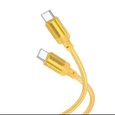 Borofone Kábel BX108 Start - Type C to Type C - 60W 3A 1 méter arany