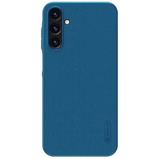 Nillkin Super Frosted hátlapi tok Samsung Galaxy A25 5G-hez, Páva Kék Nillkin Super Frosted hátlapi tok Samsung Galaxy A25 5G-hez, Páva Kék