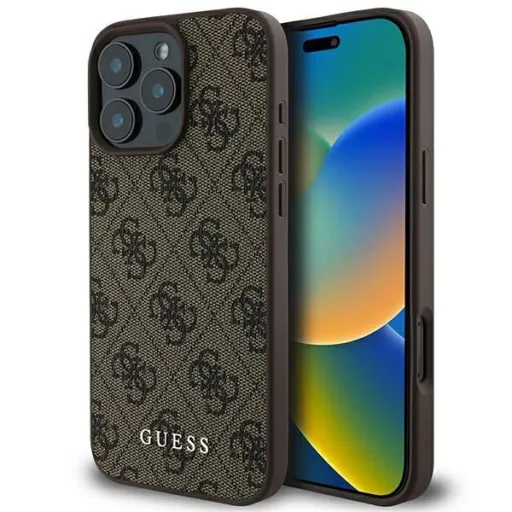 Guess 4G Classic iPhone 16 Pro Max tok - Barna