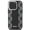 DKNY Kockás Minta Magsafe iPhone 16 Pro Max Tok - Fekete - 1. kép