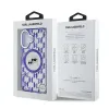 Karl Lagerfeld IML Monogram K&CH Heads MagSafe tok iPhone 16-hoz lila - 4. kép