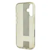 Guess IML Middle 4G Stripe tok iPhone 16-hoz Barna - 3. kép