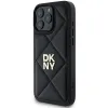 DKNY Quilted Stack Logo iPhone 16 Pro tok - Fekete - 0. kép