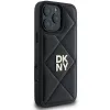 DKNY Quilted Stack Logo iPhone 16 Pro tok - Fekete - 2. kép