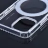 CLEAR MAG COVER tok kompatibilis MagSafe-el iPhone 15 Pro Max-hoz, átlátszó - 1. kép