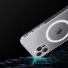 CLEAR MAG COVER tok kompatibilis MagSafe-el iPhone 15 Pro Max-hoz, átlátszó - 4. kép