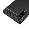 Huawei P30 Carbon mintájú TPU tok fekete - 4. kép