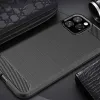 Carbon mintájú TPU tok iPhone 11 Pro fekete - 4. kép