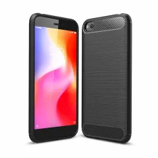 Carbon mintájú TPU tok Xiaomi Redmi Go fekete