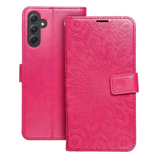 MEZZO fliptok Samsung Galaxy A14 4G / A14 5G mandala magenta