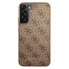 GUESS tok Samsung Galaxy S22 GUHCS22SG4GFBR (4G Metal Arany Logó) barna - 1. kép