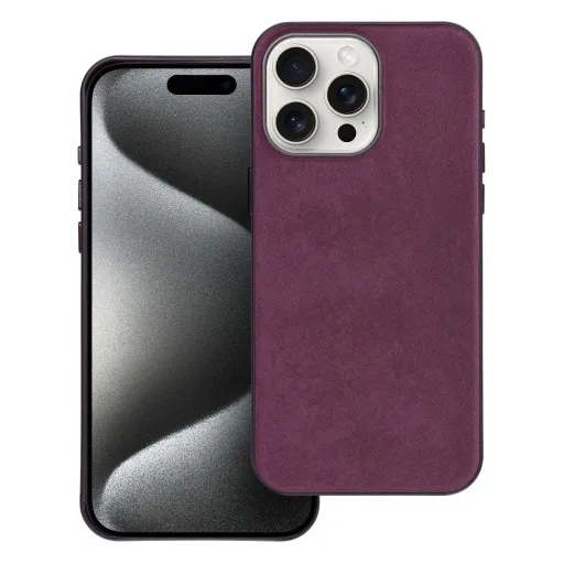 WOVEN MAG COVER tok kompatibilis MagSafe-fel iPhone 15 Pro Max burgundy WOVEN MAG COVER tok kompatibilis MagSafe-fel iPhone 15 Pro Max burgundy