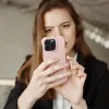 Szilikon Zephyr Mag tok kompatibilis MagSafe-fel az iPhone 15 Pro Max-hoz pink - 1. kép