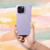 Silicone Zephyr Mag tok kompatibilis MagSafe-fel iPHONE 15 PRO MAX lila - 1. kép