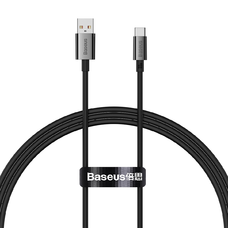Baseus Superior USB - USB-C kábel, 100W, 1m (fekete)