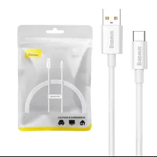 Baseus Superior USB - USB-C kábel, 100W, 1m (fehér)