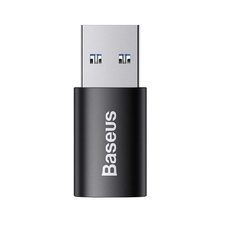 Baseus Ingenuity Mini OTG Adapter USB-C-ről USB-A-ra Fekete