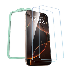 Ugreen kijelzővédő keret iPhone 16 Pro Max 2 darabos üvegfólia