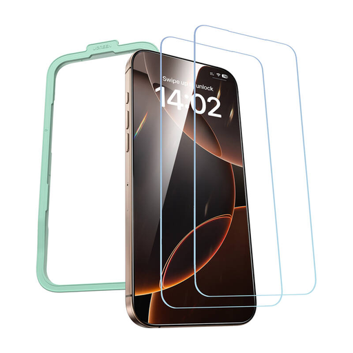 Ugreen kijelzővédő keret iPhone 16 Pro Max 2 darabos üvegfólia Ugreen kijelzővédő keret iPhone 16 Pro Max 2 darabos üvegfólia