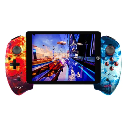 Wireless Gaming Controller iPega PG-9083B okostelefon tartóval (láng)