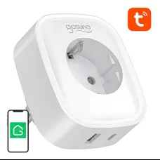 Gosund SP6 16A USB-C 20W okos konnektor WiFi/Bluetooth