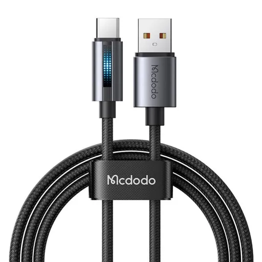 Mcdodo CA-5180 USB-A - USB-C kábel, 1.2m (fekete)