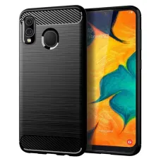 CARBON puzdro Huawei P Smart 2019 čierne CARBON puzdro Huawei P Smart 2019 čierne