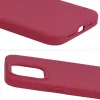 Silicone Lite tok iPhone 16 burgundy - 3. kép