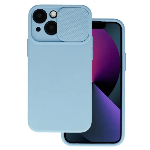 Camshield Soft tok iPhone 16 Light blue