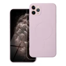 SILICONE MAG COVER tok kompatibilis a MagSafe technológiával az IPHONE 11 Pro Max készülékhez, pink