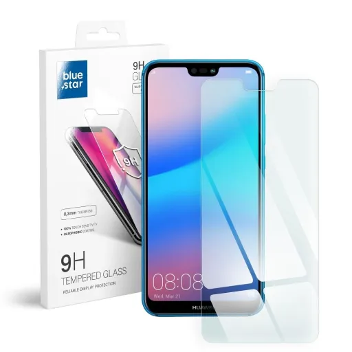 Temprált üveg Blue Star - HUAWEI P20 Lite üvegfólia Temprált üveg Blue Star - HUAWEI P20 Lite üvegfólia