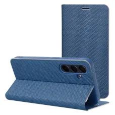 Puzdro LUNA Book Carbon pre HUAWEI P Smart 2019 modré Puzdro LUNA Book Carbon pre HUAWEI P Smart 2019 modré