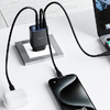 Mcdodo CH-2180 digitális kijelzős hálózati töltő 2xUSB-C + USB-A, 30W (fekete) - 4. kép