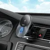 HOCO autós tartó vezeték nélküli töltéssel, MagSafe kompatibilis, szellőzőrácsra szerelhető 15W CA91 szürke - 1. kép