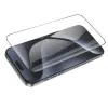 HOCO edzett üveg HD 5D Guardian shield (készlet 10 az 1-ben) iPhone 16 Pro fekete (G14) üvegfólia - 2. kép