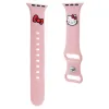 Hello Kitty szilikon cica fej szíj Apple Watch 38/40/41mm - rózsaszín - 1. kép