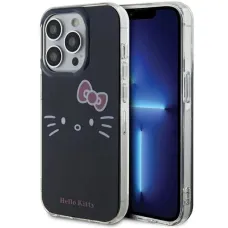 Hello Kitty IML Kitty Face tok iPhone 13 Pro Max - fekete