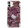 Hello Kitty IML Tags Graffiti tok iPhone 11 - rózsaszín - 1. kép